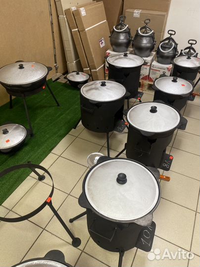 Казан чугунный печь под казан