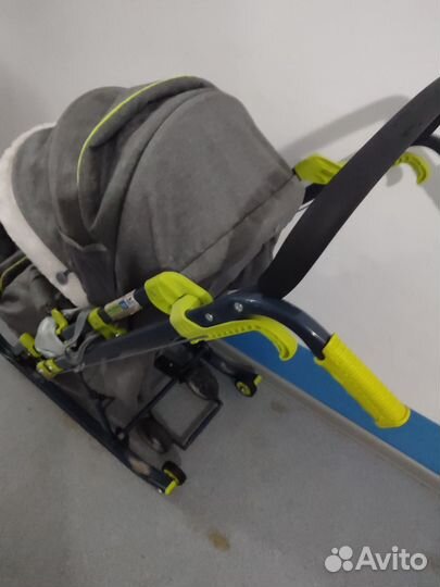 Коляска санки