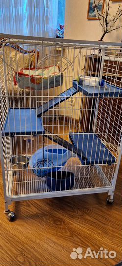 Клетка для шиншиллы
