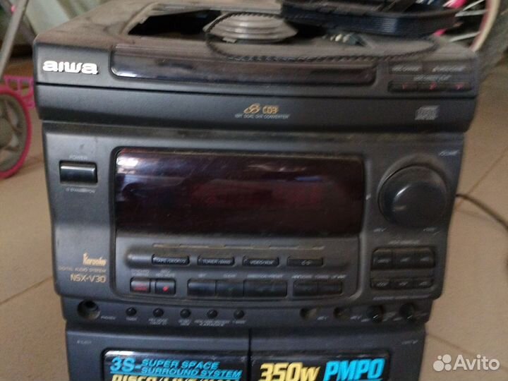 Музыкальный центр aiwa без колонок