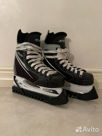Коньки хоккейные ссм размер 32