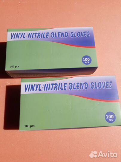 Перчатки нитриловые одноразовые