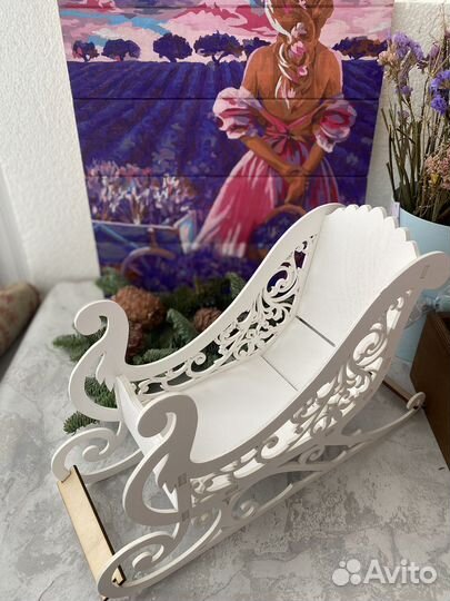 Новогодние сани