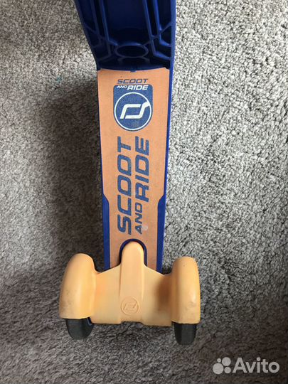 Самокат - беговел (трансформер) 2 в 1 детский