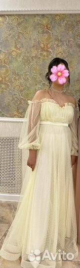 Вечернее платье в пол, размер 40(46)