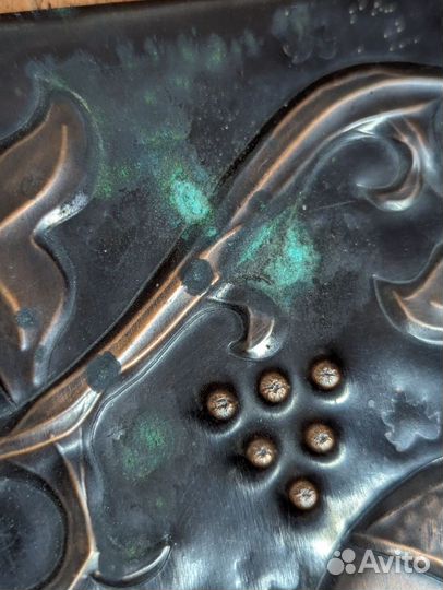 Картина медная чеканка СССР