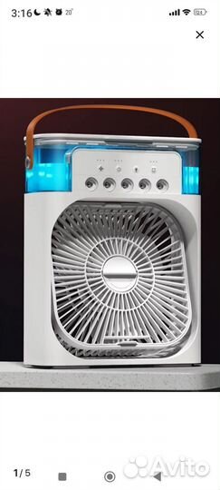 Вентилятор Мини Увлажнение воздуха