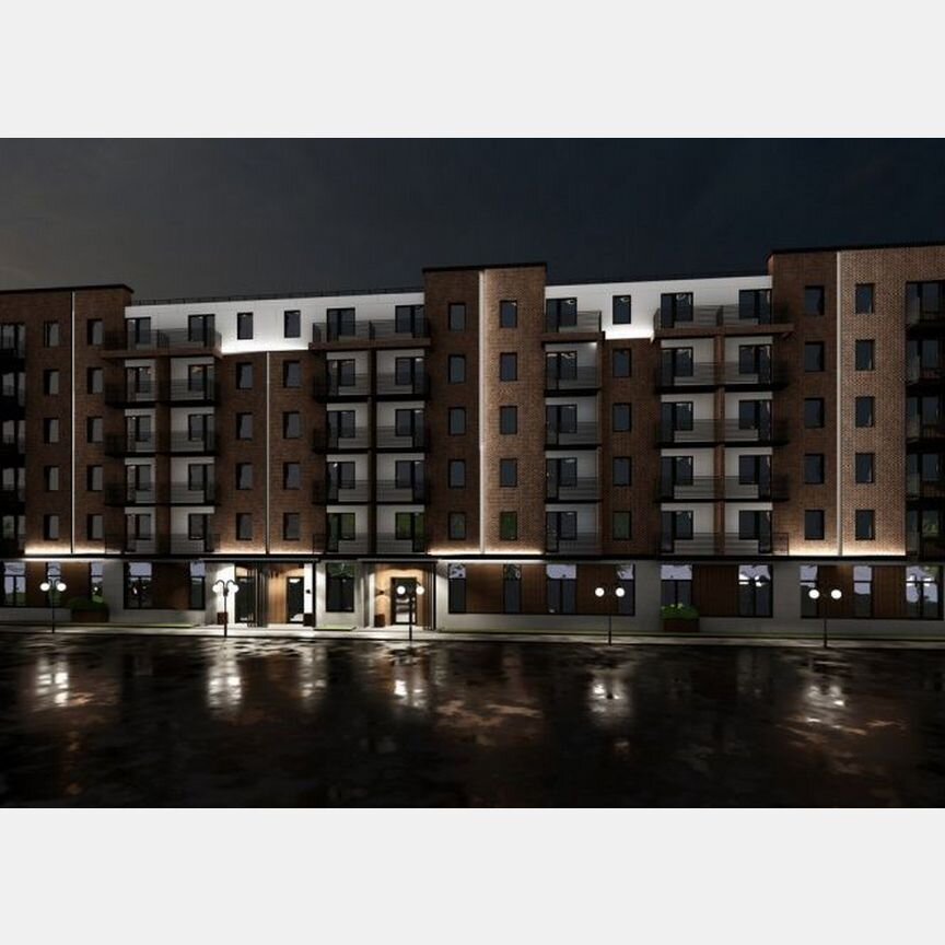 2-к. квартира, 43,7 м², 2/8 эт.