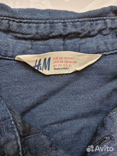 Рубашки детские для мальчика 122-134