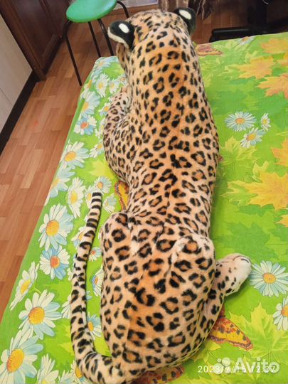 Ягуар леопард мягкая игрушка