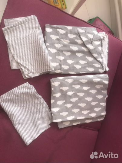 Детское постельное белье 120 на 60