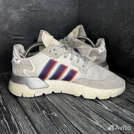 Adidas originals Nite Jogger 'Blue Red Gray' 8.5uk