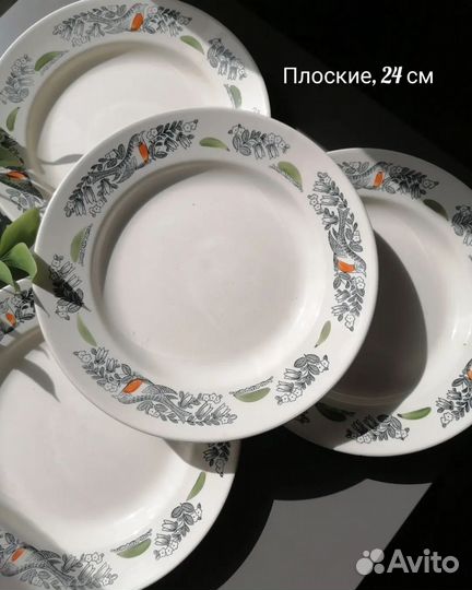 Тарелки зик