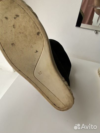 Ботильоны натуральная замша женские 37 размер