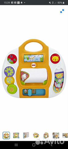 Развивающая Панель Fisher Price Друзья из тропичес