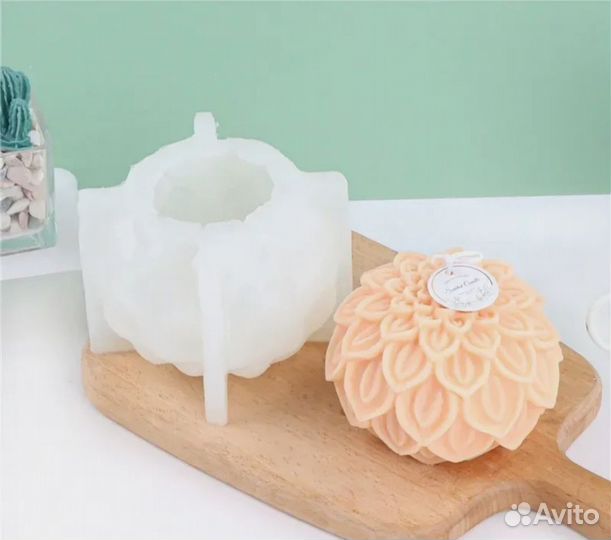 Силиконовая форма для свечей и гипса
