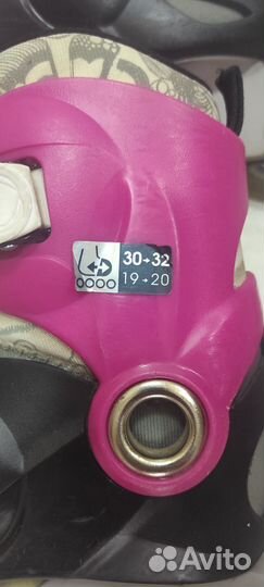 Роликовые коньки детские раздвижные с защитой