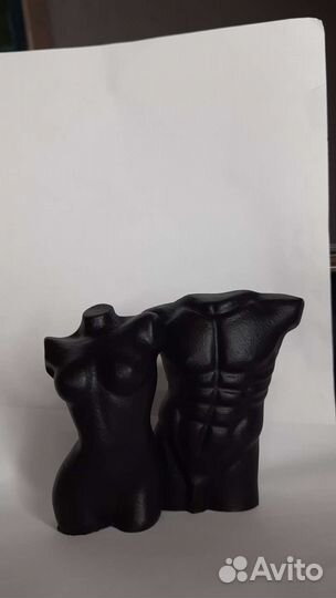 Мужское и женское тело. Статуэтки. Декор для дома