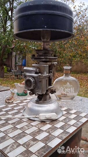 Светильник -карбюратор