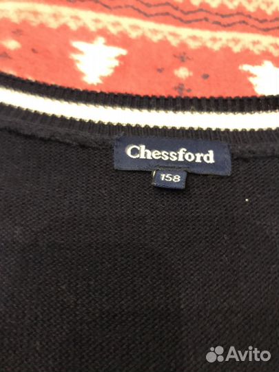 Тёмно- синяя жилетка Chessford