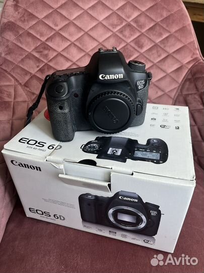 Зеркальный фотоаппарат canon 6d