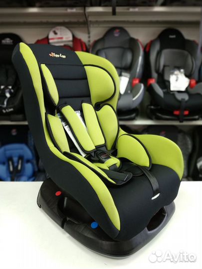 Автокресло 0-18кг от рождения до 5лет едуеду green