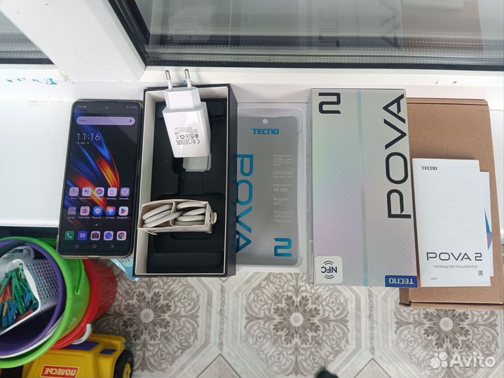 TECNO Pova 2, 4/64 ГБ