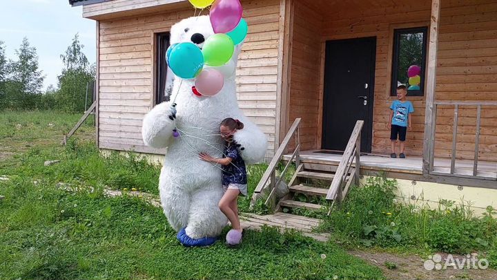 Костюм ростовой куклы аэро мишка 2