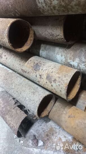 Труба для забора 90мм круглая