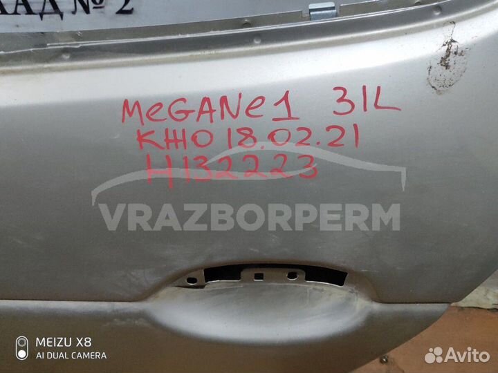 Дверь задняя Renault Megane