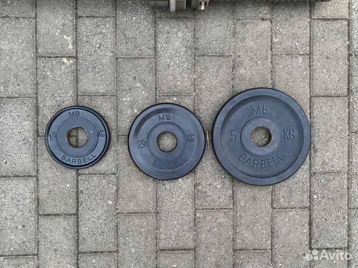 Штанга гриф блины