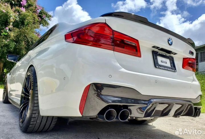 Спойлер задний Глянец CS Стиль BMW G30 M5 F90