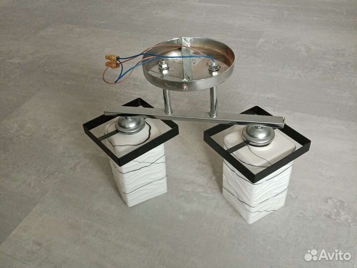 Люстра потолочная бу