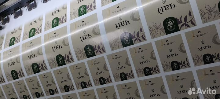 Печать интерьерная, этикеток, стикеров, Киров)