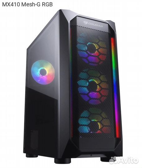 MX410 Mesh-G RGB, Корпус Cougar MX410 Mesh-G RGB M