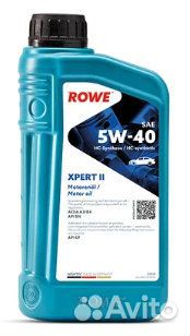 Масло моторное rowe hightec xpert II SAE 5W40 1л 20329-0010-99