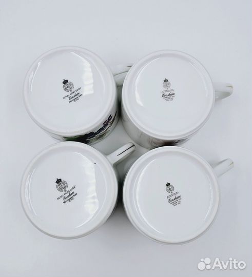 Royal Worcester. Чайные пары. Винтаж. Англия