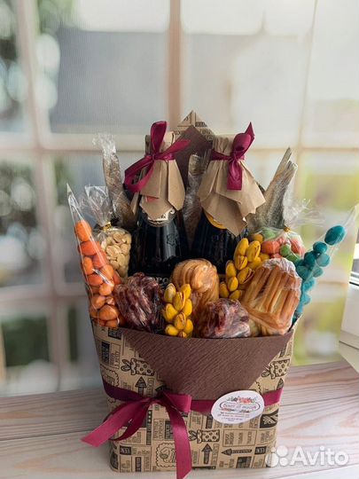 Мужские букеты съедобные