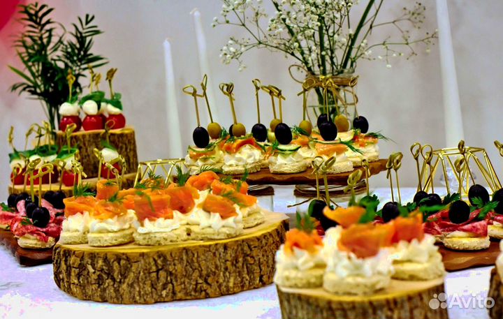 Выездное обслуживание кейтеринг на Свадьбу