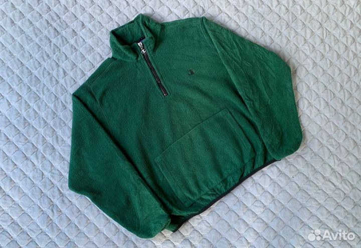 Толстовка Champion Sherpa 1\4 zip vintage