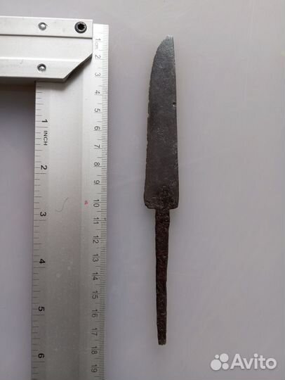 Старинный кованый клинок