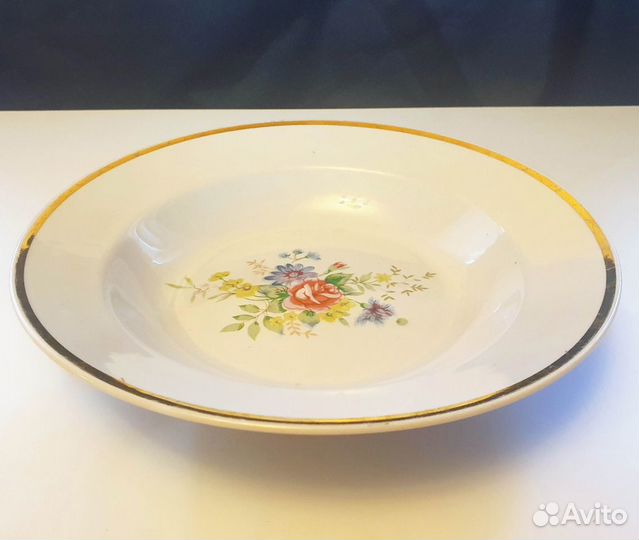 Тарелка большая 1970 годов