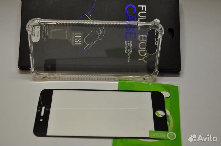 Чехол и плёнка iPhone 7, 7+, X