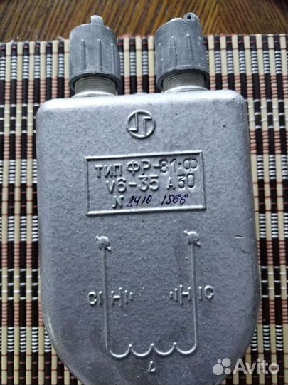 Фильтр радиопомех типа фр-81-Ф