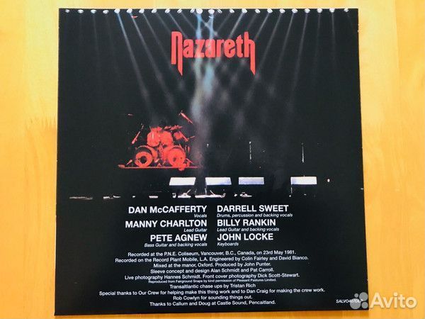 Винил Nazareth – 'Snaz (2LP)