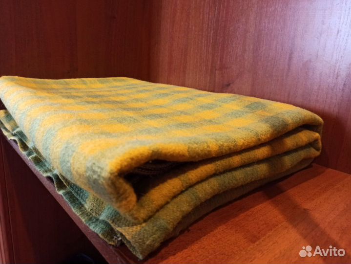 Одеяло байковое+пододеяльник (СССР) 140х180см
