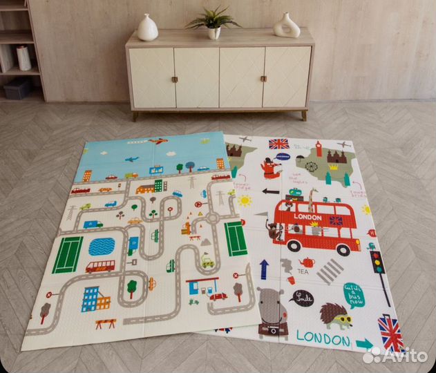 Коврик для ползания 120х80