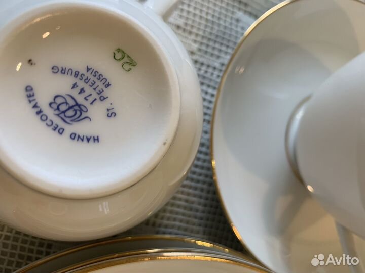 Сервиз чайный Лфз Белоснежка