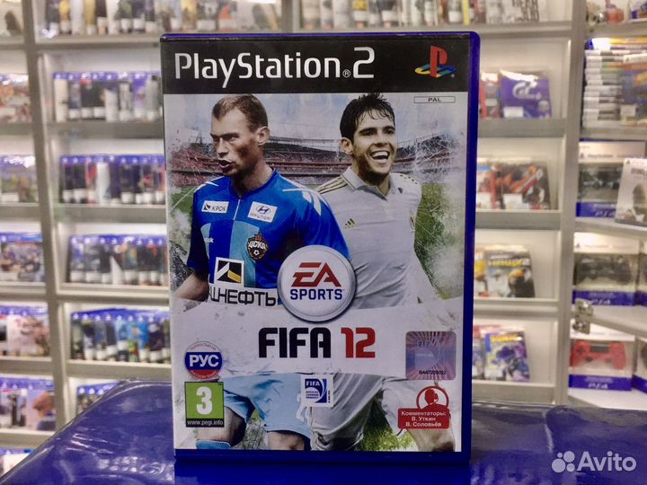 Диск для ps2 Fifa 12