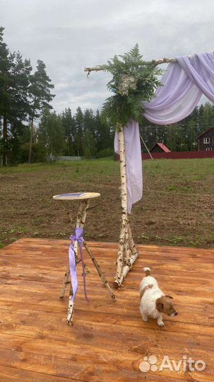 Свадебная арка и стол